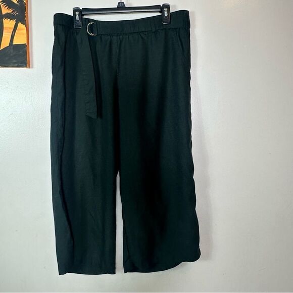 Soft Surroundings Black Wide-Leg Pants - Picture 6 of 15